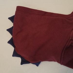Carters maroon and navy hoodie size 6